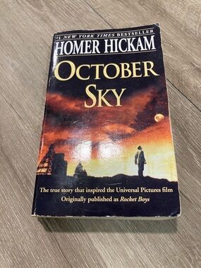 October Sky Homer Hickam Book Paperback Good Condition